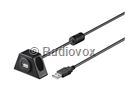KINDVOX CABLE PROLONGADOR 2m.USB->USB + SOPORTE