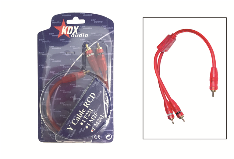 Imagen del producto ADAPTADOR RCA 2 MACHOS-1 MACHO