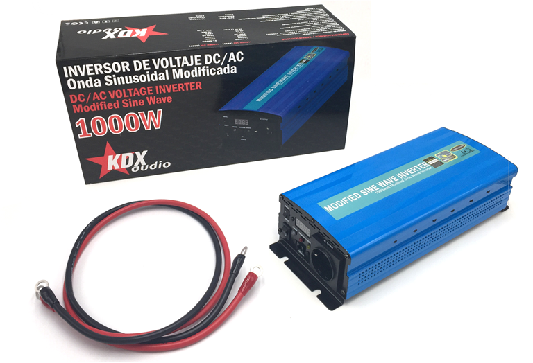 Imagen del producto INVERSOR DE VOLTAJE 12->220V -1000W