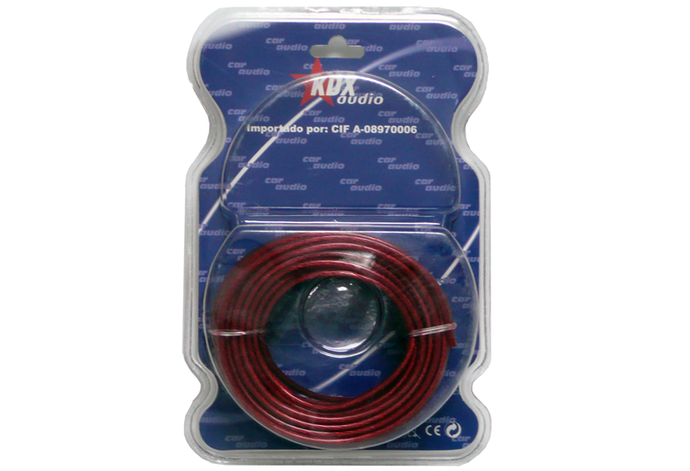 Imagen del producto KIT CABLE ALTAVOZ OXIFREE PRO 2xAWG 15 - 2x1,5mm2