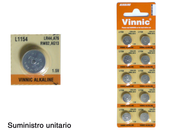 Imagen del producto 1PILA BOTON ALCALINA  1.5V