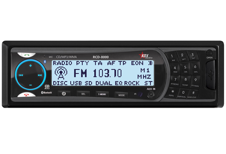 Imagen del producto RCD FM/RDS/MP3-USB/SD-MMC 4x50