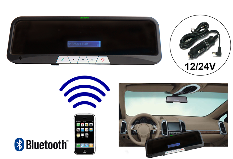 Imagen del producto KIT MANOS LIBRES BLUETOOTH ECO Espejo