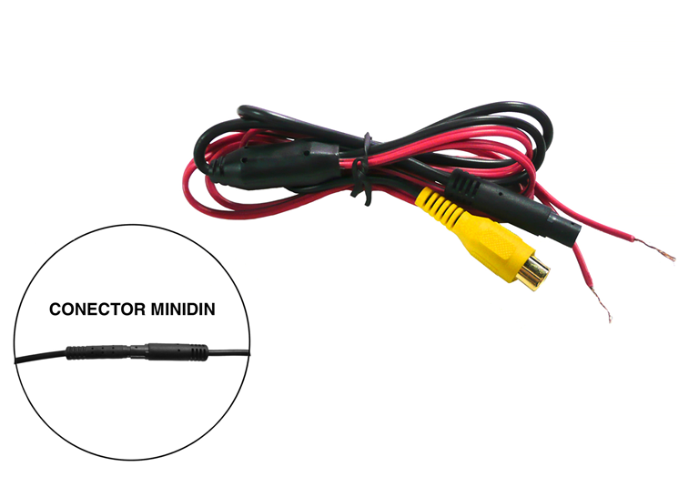 Imagen del producto CABLE CONEXION ALIMENTACION CAMARA SIN FUNCION ESPEJO