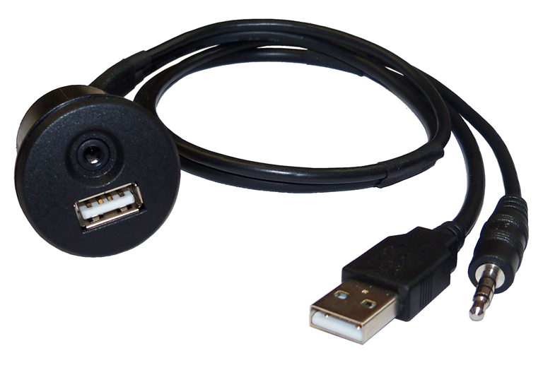 Imagen del producto CABLE PROLONGADOR CONEXION USB+JACK 4Pin