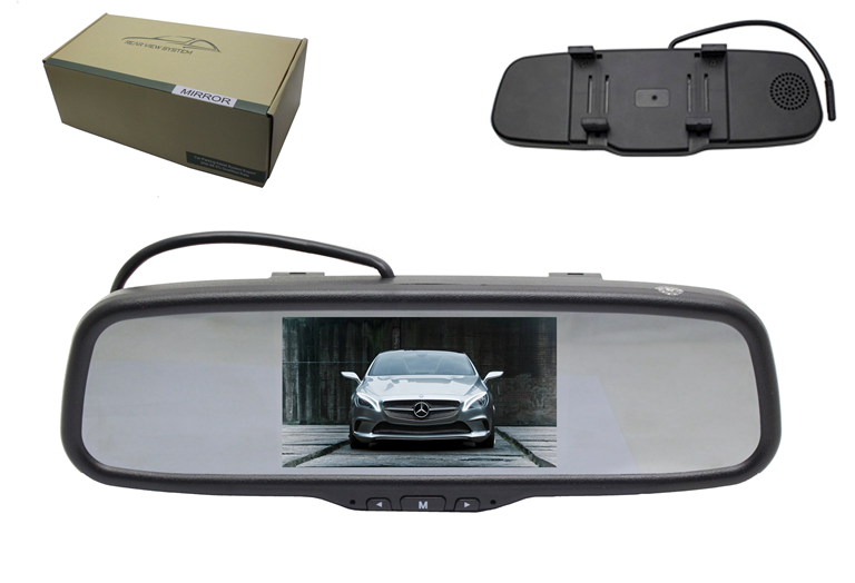 Imagen del producto ESPEJO RETROVISOR CON PANTALLA TFT 5"- Profi