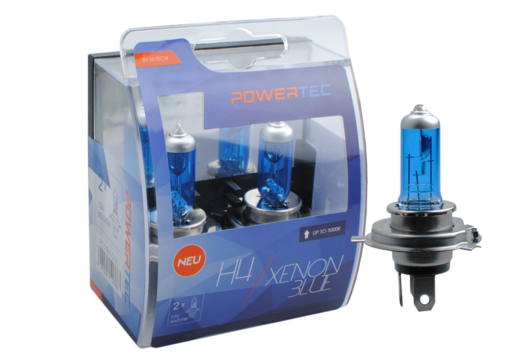 Imagen del producto JUEGO DE LAMPARAS HALOGENAS XENON BLUE H4