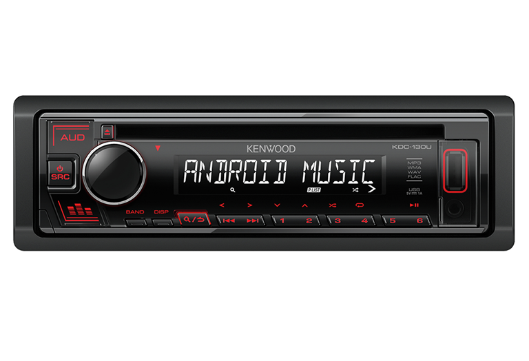 Imagen del producto RECEPTOR 1DIN CD, USB, AUX IN, SALIDAS DE PREVIO