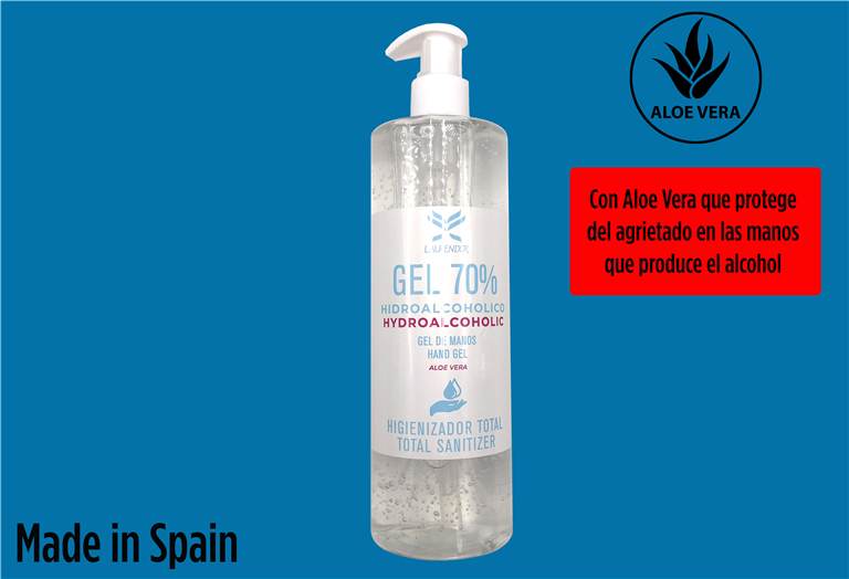 Imagen del producto GEL HIDROALCOHOLICO HIGIENIZANTE 500ml